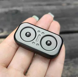 Dekompresyon Oyuncak Baykuş İtme Kaydırıcı Fidget Slider Yetişkin Metal Fidget Oyuncak Parmak Push Spin Paraları Dekompresyon Oyuncakları EDC Dişli Dişli Slider Hediye2404