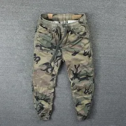 Male Trousers Camouflage Regular Fit Hiking Mens Cargo Pants Camo Winter Korean Outdoor Oversize Slacks est Baggy In 240401
