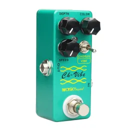 Gitarr Moskyaudio Chorus vibe Effekt pedaler för elgitarrpaket Effekter Pedal GitarartsandAccessory Pedaler Synthesizer