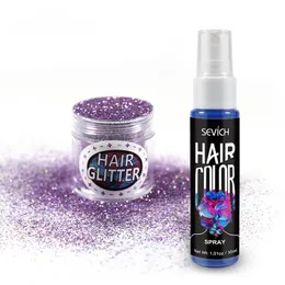 2024 Disposable Hair Quick Spray Lasting Security Waterproof Hair Dye Purple Red White Fashion Instant Hair Color Products - for Long