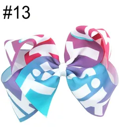 10pcs 8039039 Tiktok Big Girl Hair Bows Acessórios com cabelos de cabelo de clipe boutique