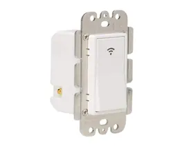 Controladores remotos Wi -Fi Smart Light Switch Controle remoto sem fio InWall Timer para luzes do ventilador compatível com Alexa Google Homen1783642