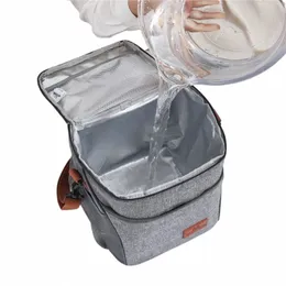 10L Heat Preservati Refrigerati Bag Waterproof Foil Picnic Office Student Portable Thermal Cam Lunch Bag Dinner Ice Box S1VA#