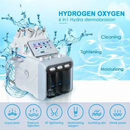 microdermabrasion 6 in 1 Aqua Hydro Dermabrasion Machine Bubble RF Water Facial Machine Deep