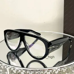 TF Toms Fords Sonnenbrille Chunky Plattenrahmen klare Linsen übergroße Brille FT1044 MEN Frauen Designer klassische Originalbox
