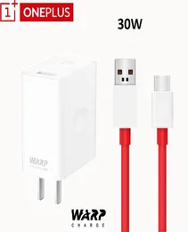 Orijinal One Plus Warp şarjı 30W Çizgi Duvarı Şarj Cihazı Adaptörü C Tipi Kablo Kiti Bir Artı 7 Pro 1 33T55T66T9181546