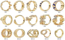 Högkvalitativ 100% 925 Sterling Silver Fit Ring Smycken Guldring Vitality Grain Honeycomb Engagement Lovers Fashion Wedding Ring for Women7098225