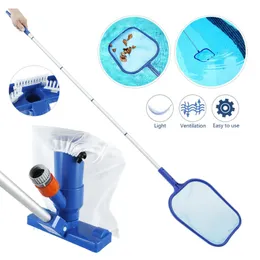 Pool Vacuum Head with A Filter Bag Cleaner for Ground Swimming Pools Fountain Cleaning Supplies US Plug 240415