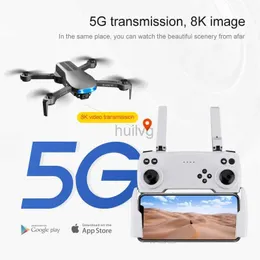 Drönare GPS Global Positioning Lu3 8K 5G 3000Meters Flight Distance High-Definition Aerial Photo RC Four-Axis Aircraft Drone Gift 24416