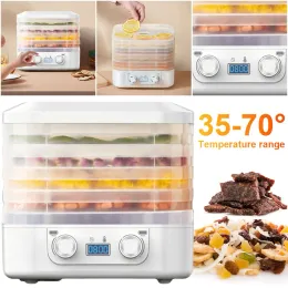 Dehydrators 5Layer Pet Snack Drying Machine 48 Hours Long Lasting Snack Food Desiccator Temperature Adjustable for Fruits Veggies Meats