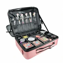 2023 Новый профиливный организатор макияжа Travel Beauty Cosmetic Case для макияжа Bolso Mujer Storage Bag Bag Box Ящик для инструментов чемоданы L3TD#