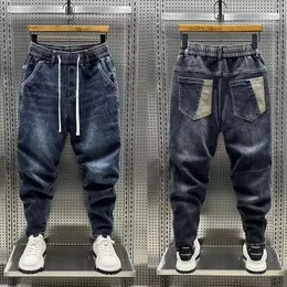 Высококачественные 2024 роскошные дизайнерские дизайнерские повседневные джинсовые джинсы для джинсов с жильцом