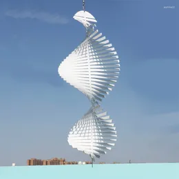Декоративные фигурки кинетические пустые сублимационные ветры Спиннер 3D Металлический спиральный ветровый колонна