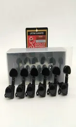 1 Set Black Grover Электро -гитарная машина головы тюнеры гитарные настройки с упаковкой 3074693