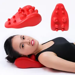 Neck Massager Pillow pain relief Back Health Care head Shoulder Massage Relieve Dual Trigger Point spa SelfMassage Tool 240416