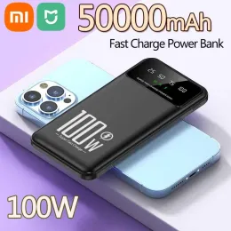 Prodotti Xiaomi Mijia 50000Mah Power Bank portatile 100W Pocchetto per batteria esterna Super veloce per iPhone Huawei Samsung