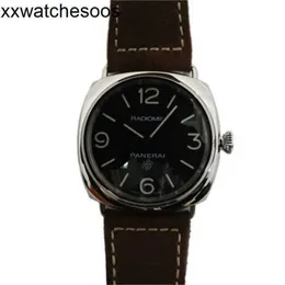 Top Designer Watch Paneraiss Watch Mechanical Base Logo Logo Pam00753 W 45 мм #U272QBY0