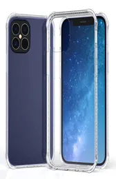 Nuovo per iPhone 12 11 Pro xr xr xs max 61 67 54 pollici 7 8 6 6s più casi di copertina di copertina per la custodia TPU trasparente proteggere il telefono DHL W2665377