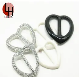 Cheapest scarf buckle Peach heart butterfly elliptical chain Scarf clips scarf gift tie the corners of the Tshirt3595083