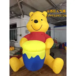 Mascot Costumes Model, Iatable Advertising Material, Bear Cartoon Air Model Customization