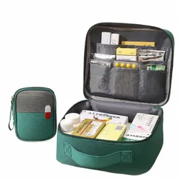 Medical Medical Kit Multifunctial Layered Health Storageバッグオーガナイザー女性用ポーチバッグ旅行W0JG＃