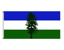 Självständighetsrörelse Cascadia flaggor banners 3x5ft 100d polyester design 150x90 cm snabb livlig färg med två mässing gro8638890