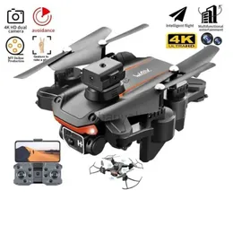 Drohnen P11s Neue RC Mini Drohne 4K Dual Camera HD Weitwinkelkamera WiFi FPV Luftfotografie Hubschrauber Falten Sie Quadcopter Drone Toy 240416