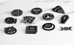 Ведьмы делают это лучше ведьма заклинания Black Moon Bind Badges Brooches рюкзак для эмалевой штифты Bag7159439