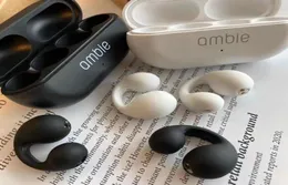 For Ambie Earphones Sound Earcuffs Ear Bone Conduction Earring Wireless Bluetooth Auriculares Headset TWS Sport Earbuds7472050