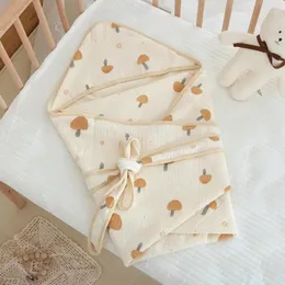 Filtar K5DD Baby Wrapping Swaddle Filt Unisex Print Sleeping Sack Spädbarn Duschgåva