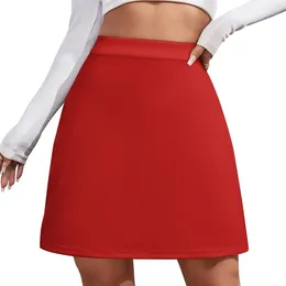 Skirts Plain Little Red Dress Shirts (e altre cose) Mini gonna Abbigliamento da donna per donna donna