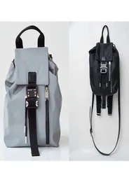 حقيبة ظهر Hip Hop Alyx Men Women Agtual Streetwear عالية الجودة Crossbody Bag Metal Buckle الأكياس التكتيكية الوظيفية 4425664