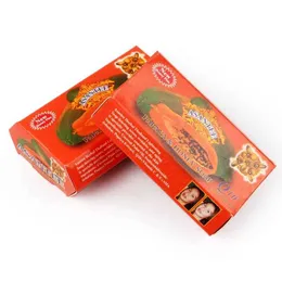 Handgjorda tvål 2 Pack Thailand Asantee Papaya Honey Herb Soap Whitening Handgjorda tvål Lättare Skin Fuktande rengöring av anti-aging 240416