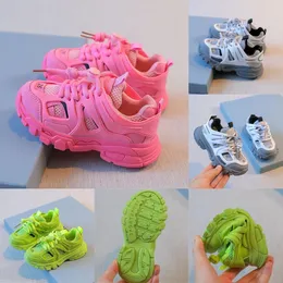 Tasarımcı Çocuk Ayakkabı Sıradan Spor ayakkabıları bahar sonbahar çocuklar ayakkabı kızlar kızlar sporcu çocuk bebek gençlik eğitmenleri bebekler moda atletik spor ayakkabı boyutu 25-35