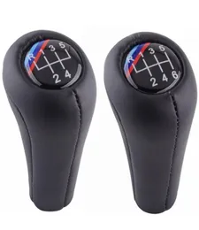 Shift Knob Car Gear Sports Spake Handball 5 6 Hastighet för E30 E32 E34 E36 E38 E39 E46 E53 E60 E63 E90 E91 E923850046