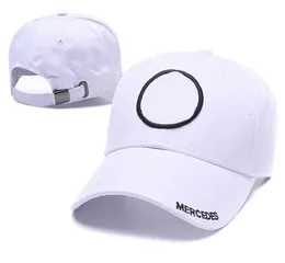 Top F1 F1 Racing Motorcycle Cappletti Team Mercedes-Benz-Amg Marshmello Mens e Womens Sports Ball Hat Held Brand Brand Fashion Mesh Cap Cap Caps A5