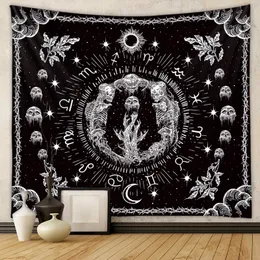 The Hand of Hell tapestry hanging cloth tapestries background cloth ins style hanging cloth decorative cloth bohemian home decor