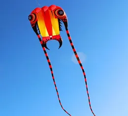 Большие мягкие воздушные воздушные змеи для взрослых RipStop Nylon Rel Rel Mullish Octopus Eagle Kite Factory 10184315395