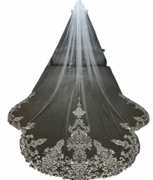 3m lg 대성당 길이 흰색 상아 신부 베일 스톡 lg 웨딩 베일 vestido de noiva wedding veil b7io#