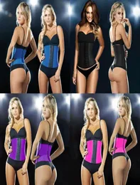 Sport Waist Support Rubber Corset Bunk Coat Latex Rubber Trainer Lady Body Sheath Slimming Bodybuilding 34dlf18030140