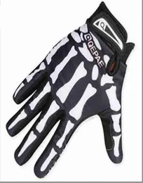 Guanti per motociclisti designer maschile estate inverno cinque dita guanti protetti dito protetto cranio guanti traspiranti271d T220815855036414