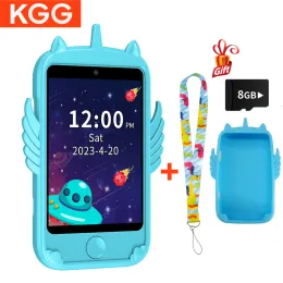 Uhren 2G Smartphone Watch Kids Camera Videoaufnahme Musik spielen Schrittzähler 19 Spiele Gewohnheit Tracking Girls Jungen Uhr Kinder Smartphone