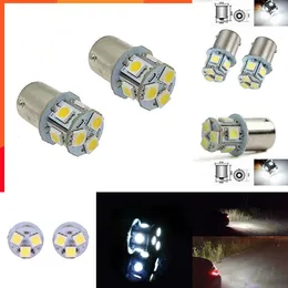 2024 1Pcs Ba15s R5w 1156 5050 8Smd LED Car Led Turn Parking Brake Rear Lights Auto Lamps Signal Bulbs Reverse DC 12V Tail Light