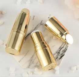 121mm DIY Lip Balm Tubes محلية الصنع Batom Butom Beauty Luxury Gold Lipstick Containers Freef Cosmetic Tool Bottle 20pcs7068506
