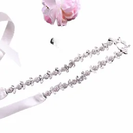 topqueen Rhineste Belts for Bridal Dres Sier Alloy Belt for Girls Cheap Diamd Wedding Belt Fancy Belt for Women S440 o0W1#