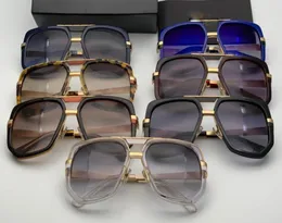 Mascotte 662 classici occhiali da sole popolari retrò shiny shiny oro estate unisex in stile UV400 Eyewear vieni con gli occhiali da sole Box 6629609524