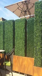 Uland 50x50cm Outdoor Artificiale Boxwood Hedge Privacy recinzione Decorazione di foglie di foglia per il giardino per il balcone per matrimoni Casa Home5206784