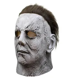 Party -Masken Rctown Film Halloween Horror II Michael Myers Mask Realistische Latex -Prop -Cosplay -Kopfbesichelungs -Maskerade Toy5241418