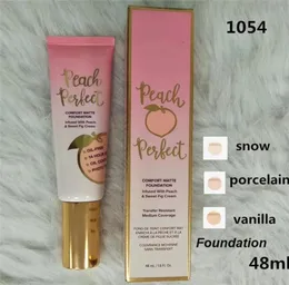 Makeup Foundation Peach Perfect Comfort Matte Foundation 3colors 48 ml Face Cream Foundation Wysoka jakość 7655440