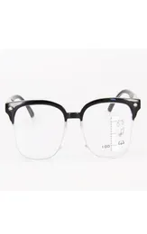 Vintage Progressive Reading Glasses Black Frame Multifocal Eyeglasses Multi Focus Near and Far Women Men Multifunction Eyewear 18197313